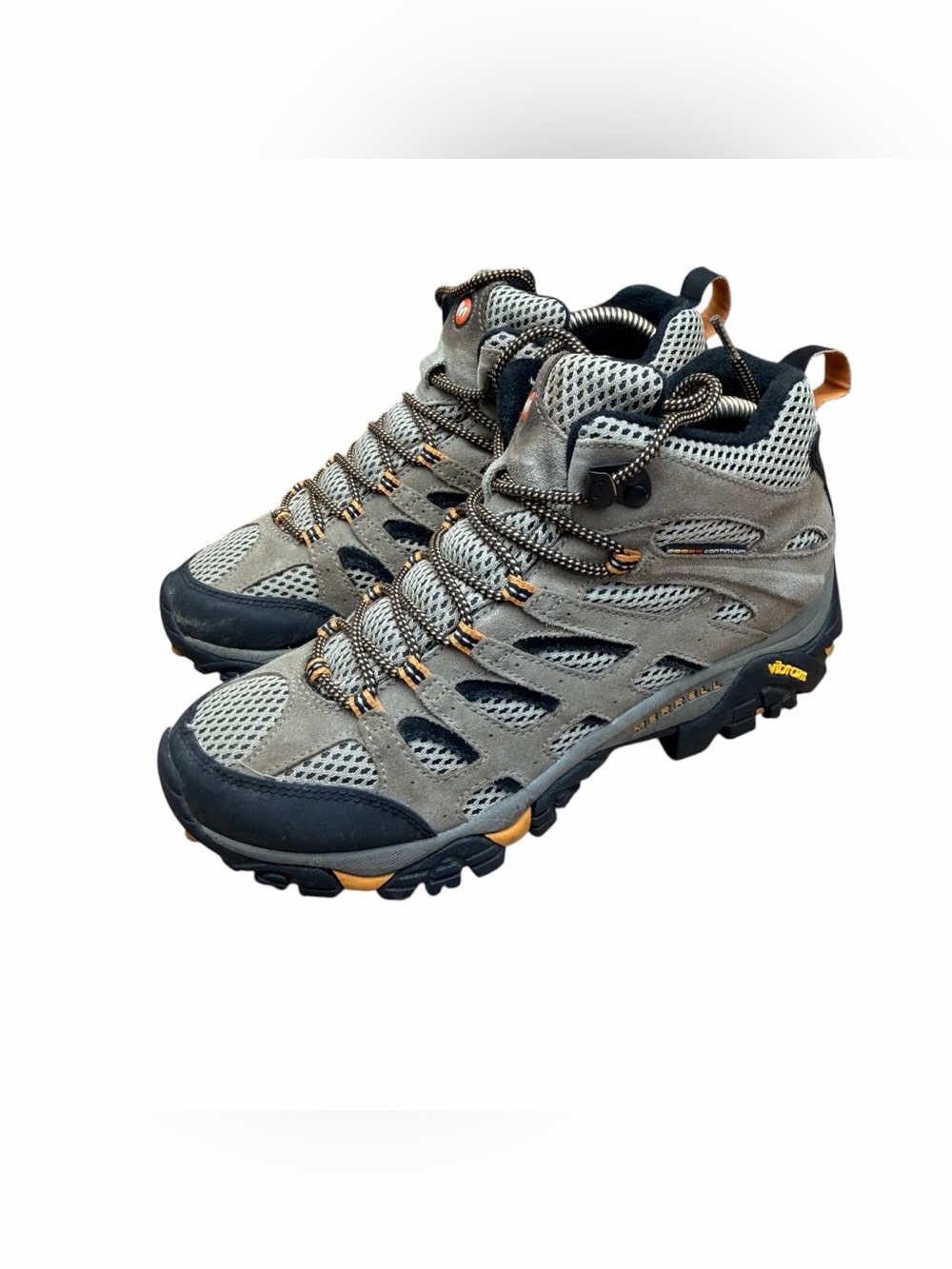 Merrell Moab men size 7.5 Vent Mid Mens Hiking Boots Walnut Vibram